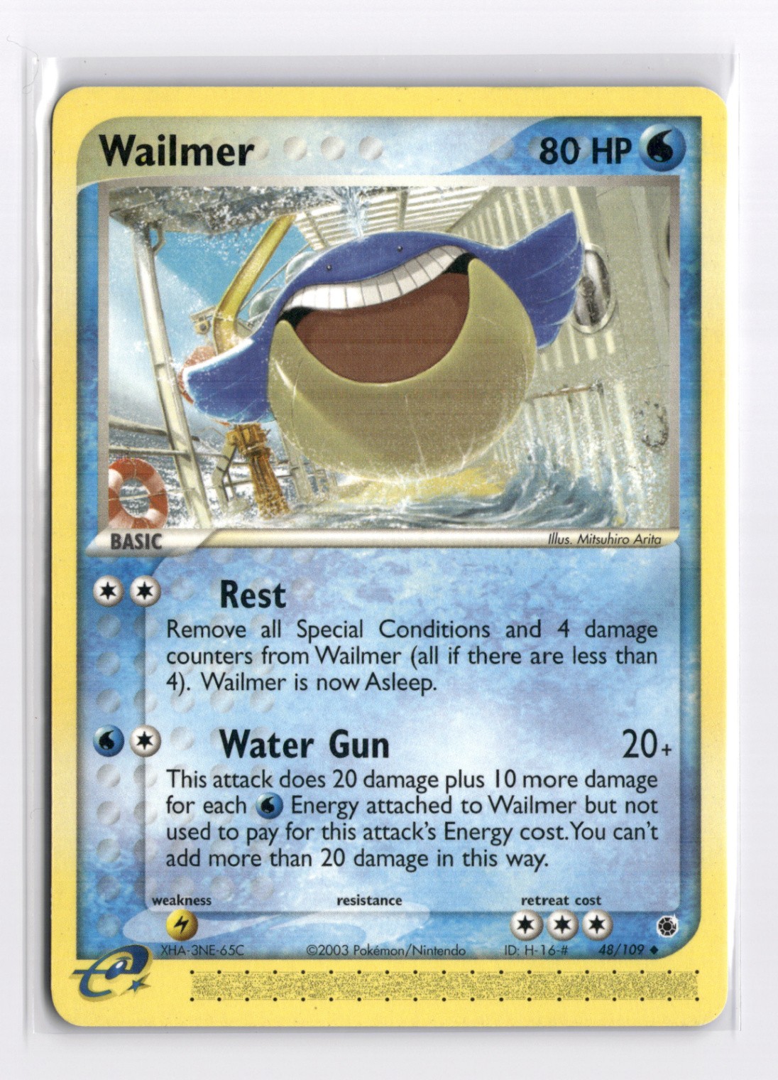 Wailmer Uncommon Ruby and Sapphire 48/109 NM