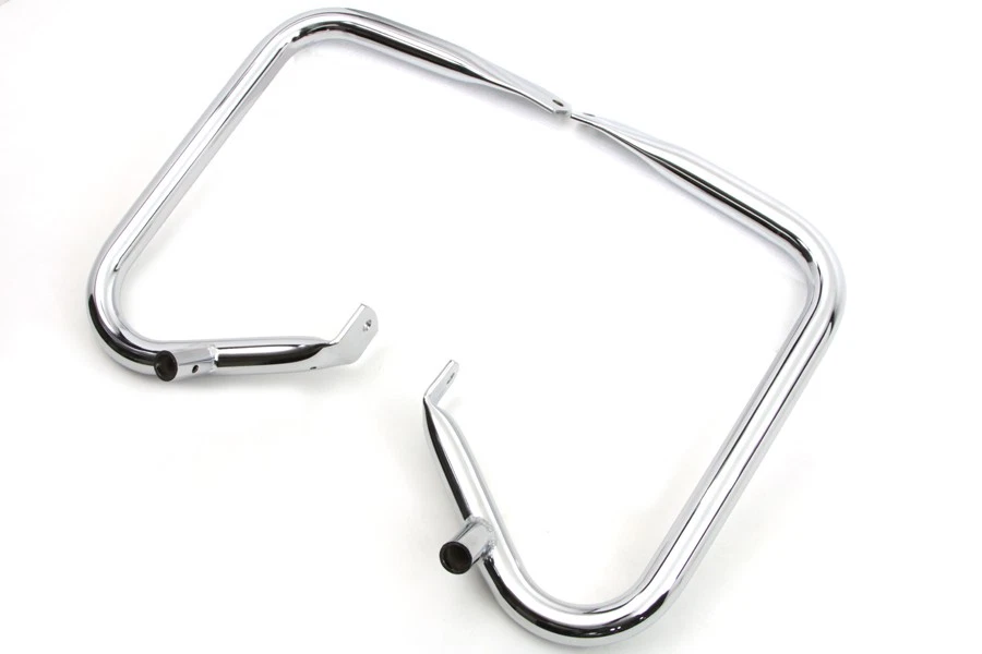 Juego de barras de motor traseras cromadas Buffalo para Harley Davidson Foto 4 de 4