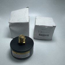 2 NEW ABB 0-160 PSI GAUGE 2" DIAL 1/4" NPT BACK MOUNT BRASS 4FMC7 LOT OF 2