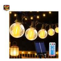Solar Lichterkette 10 Meter 15 1 Led G40 Dimmbar AußEn