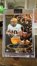 Wild Card Sweet Premium Offerings Sam Leavitt One of One 1/1 Football Card