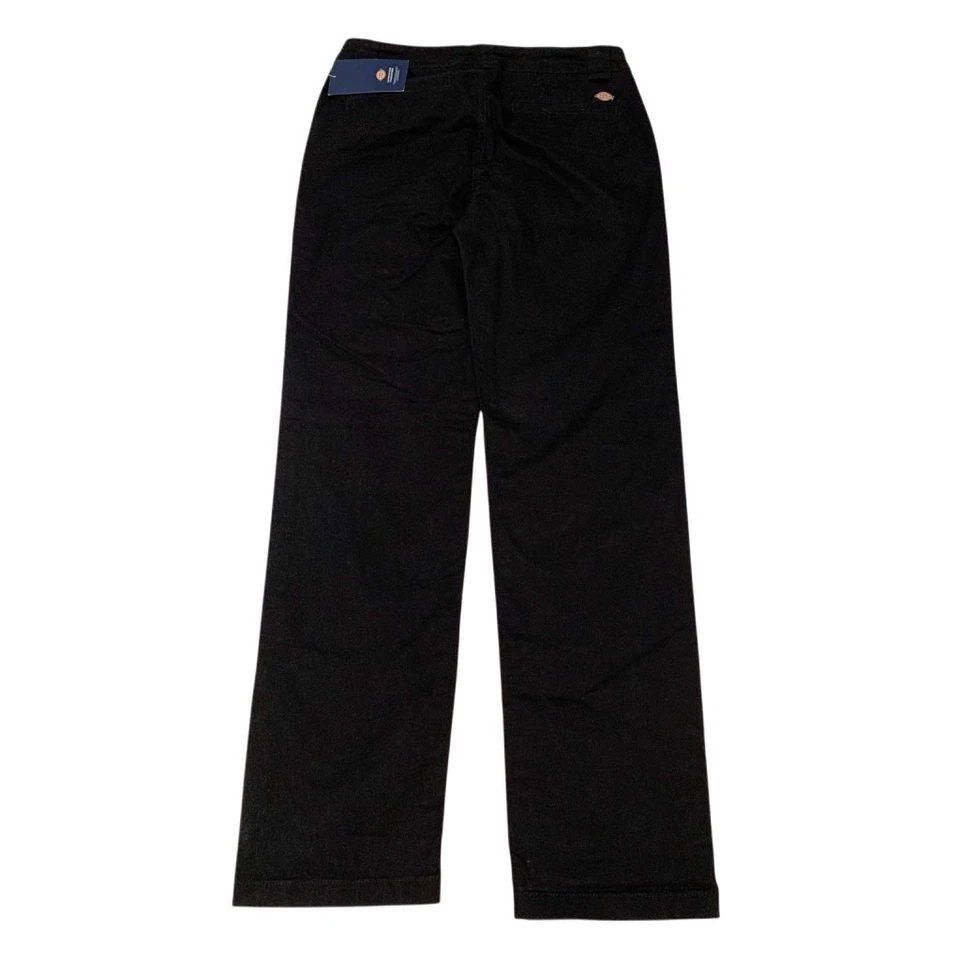 Nuevo con etiquetas Pantalones Dickies Niñas Talla 14 Calce Ajustado Flex Elastizados Pierna Recta Negros Foto 2 de 4