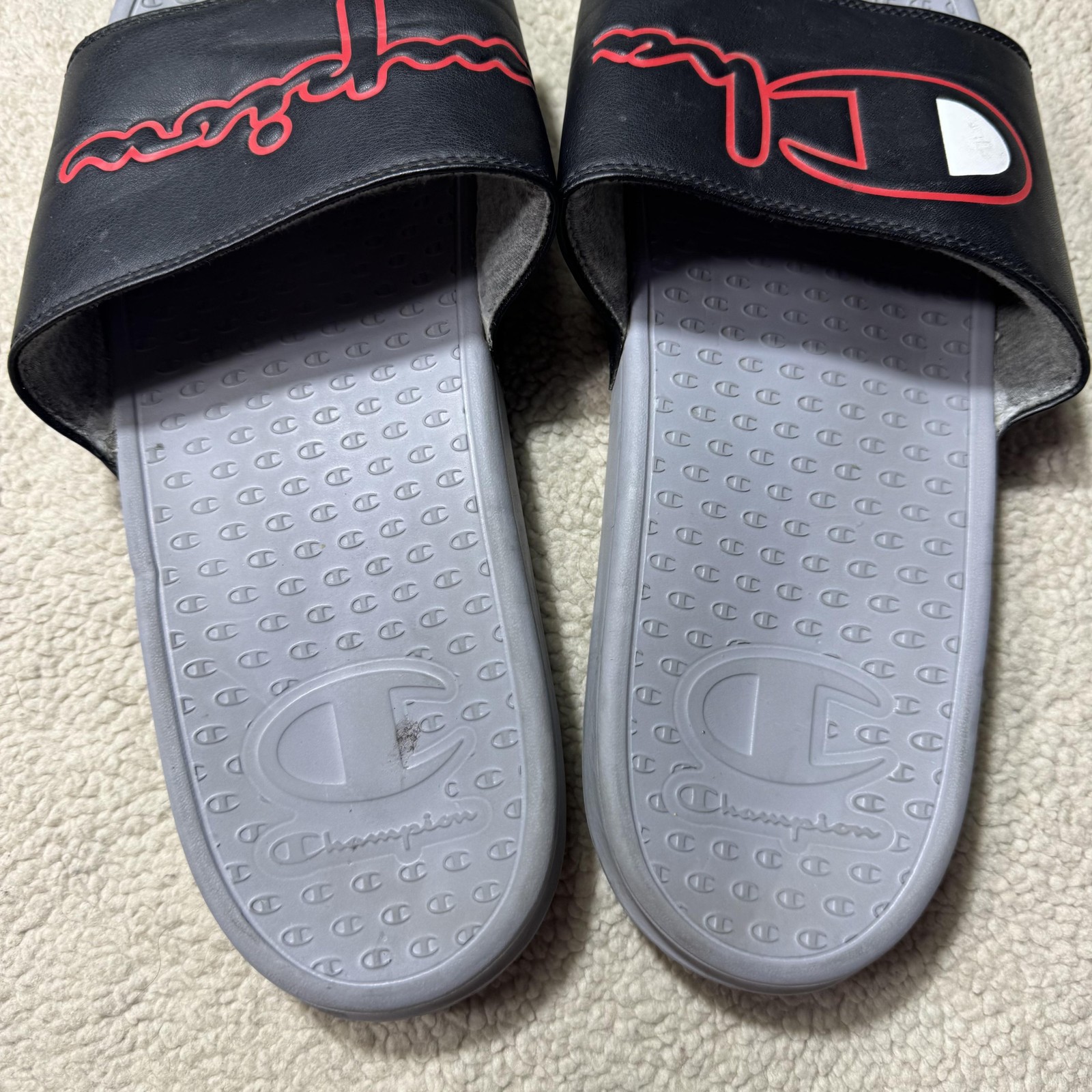 Champion Super Slide Split Script Shoes Mens Size… - image 6