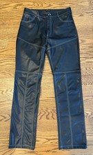 Shinestar Pants, Women's Size Large, Black , Skinny, Leather