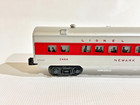 LIONEL POSTWAR HIGH GRADE 2444 MATTE RED STRIPE PULLMAN PASSENGER CAR LF — photo 4