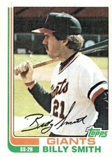 1982 Topps #593 Billy Smith