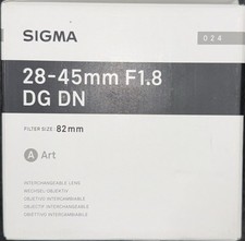 Sigma 28-45mm F1.8 DG DN Art Lens for Sony E-...