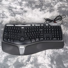 Microsoft Natural Ergonomic Keyboard 4000 V1.0 USB KU-0462 Tested Working Demo
