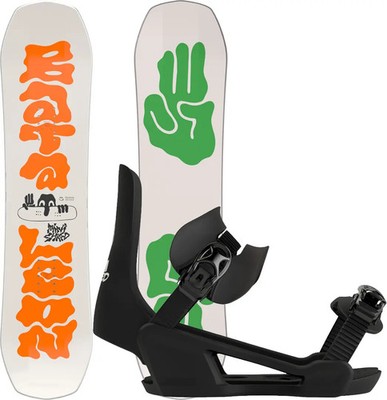 BATALEON Snowboard Set Snowboardset MINISHRED 105 2026 inkl. MINISHRED black