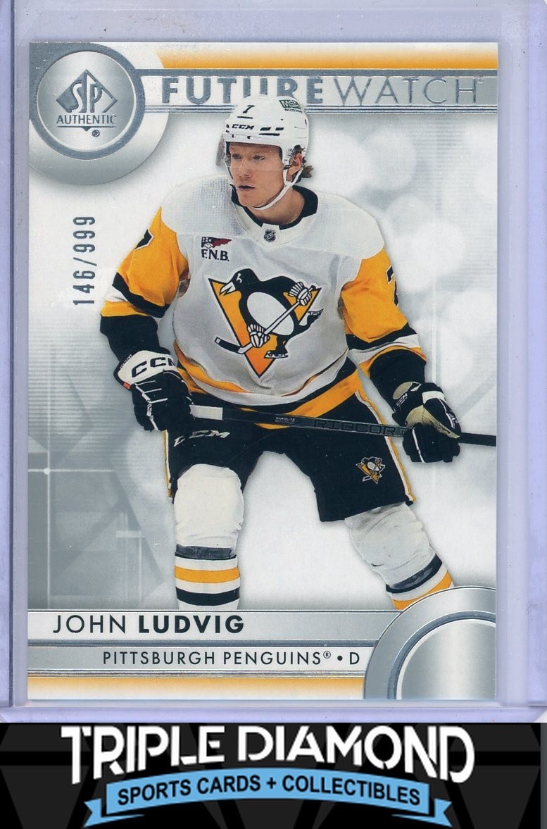 2023-24 SP Authentic #174 John Ludvig Future Watch Rookie #146/999 P38