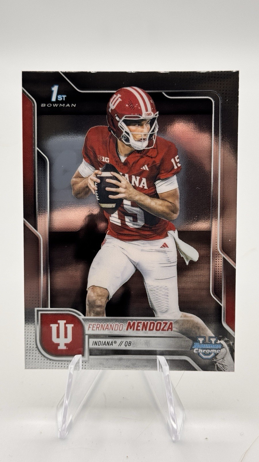 2025 Bowman University Chrome - Fernando Mendoza #109 (RC)