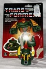 Transformers Cosmos Minibot 1985 Uncut Card Back Hasbro Tech Spec