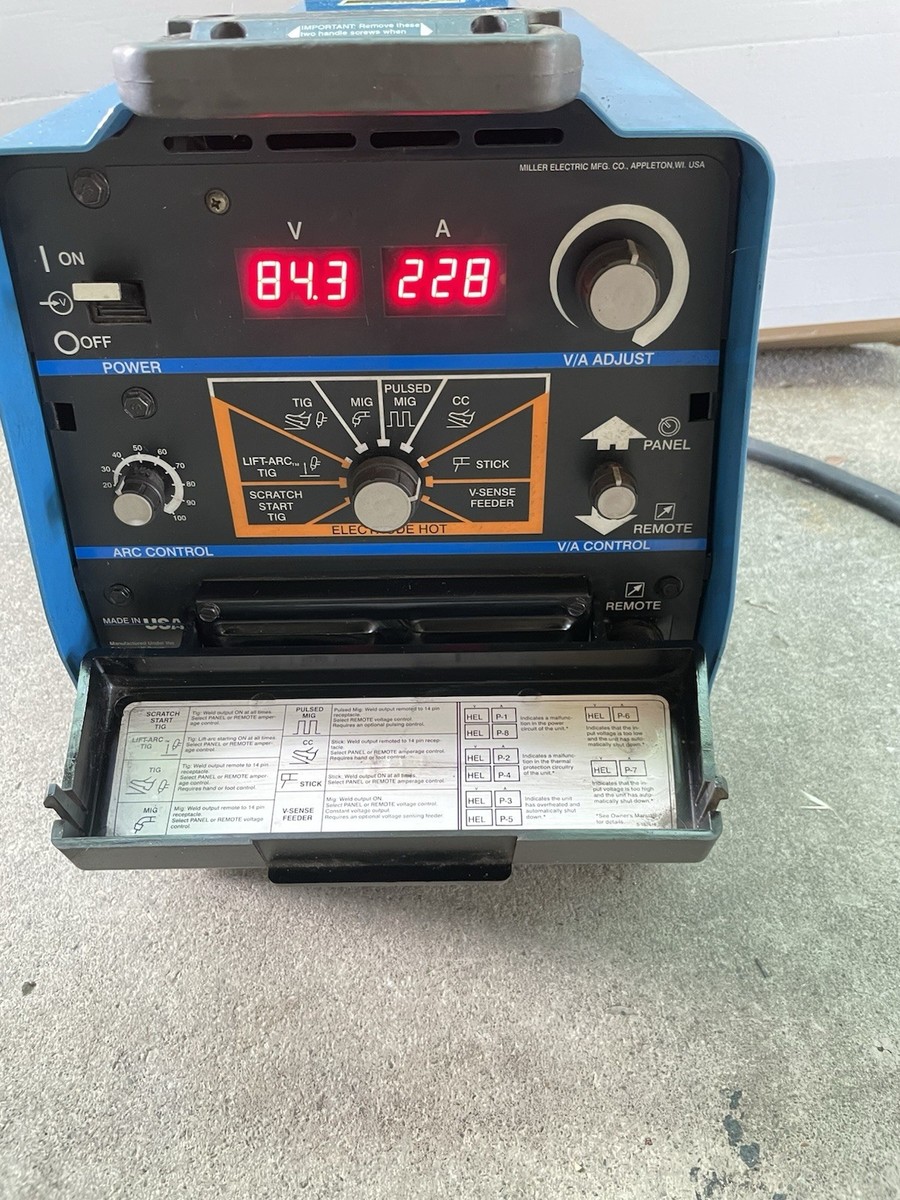 Miller XMT 304 CC/CV Multiprocess Welder | eBay
