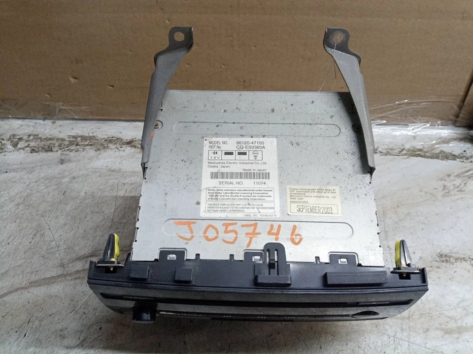 Computadora reproductor GPS navegación LEXUS RX400H 2004-2006 86841-50090 Foto 2 de 4