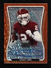 2020 Leaf Metal Draft Portrait Orange Marble 3/7 CeeDee Lamb #BAP-CL3 Auto uk2