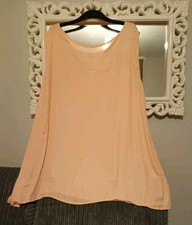 New Woman Peach Midi Length Slips Under Dress Slip Size 30/32