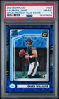 2024 PANINI DONRUSS OPTIC PREVIEW-BLUE SCOPE #327 CALEB WILLIAMS ROOKIE RC PSA 8