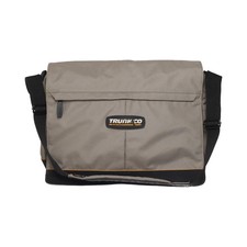 Trunk & Co, Umhängetasche, Herren, Beige/Schwarz, Einfarbig, 41, 9, 33 cm #dWu