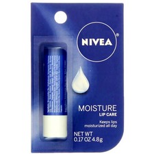 Nivea Moisture Lip Care Stick, 0.17 oz