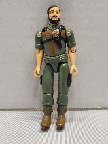 Complete 1982 GI Joe Clutch v1 Figure (3.75 ARAH): Straight Arm