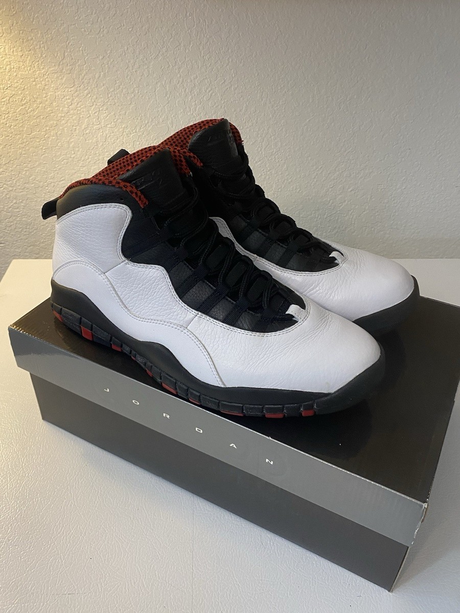 Air Jordan 10 Retro 2012 “Chicago” Size 12 W/OG Box Superb