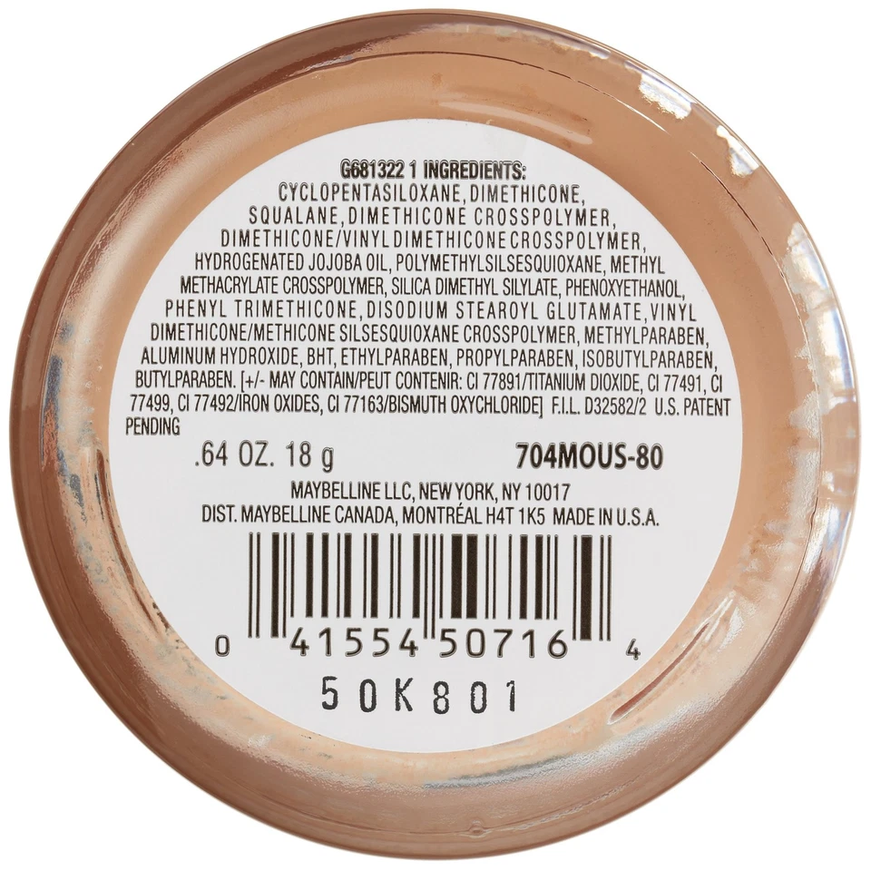 Mousse MAYBELLINE Dream mate - beige mediano Foto 2 de 3
