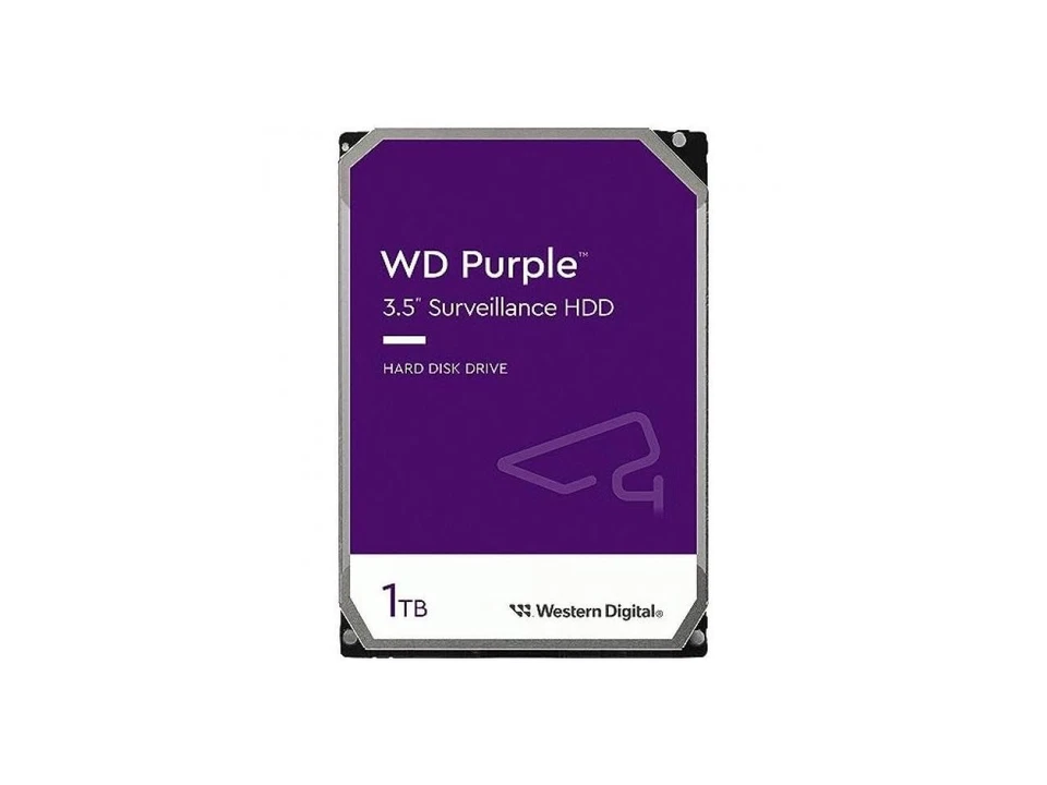 Western Digital 1TB WD Purple Surveillance Internal Hard Drive HDD - SATA 6 - Image 2 of 4