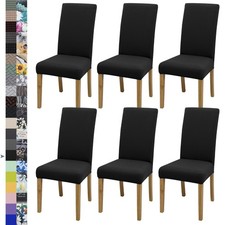 Chair Covers,Dining Room Chair Covers Set of 6,Stretch Kitchen Chair Cover,Wa...
