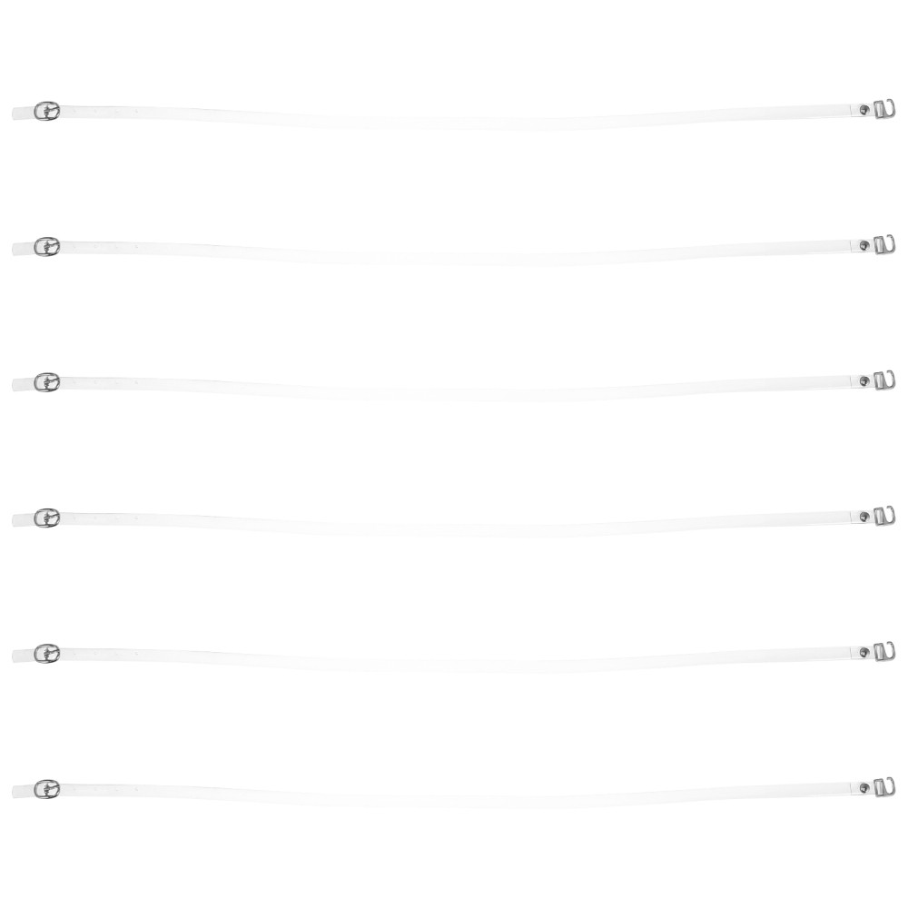 APL 3 Paia Lacci Trasparenti Invisibili Sposa Decorativi Tacco Alto Cinturino