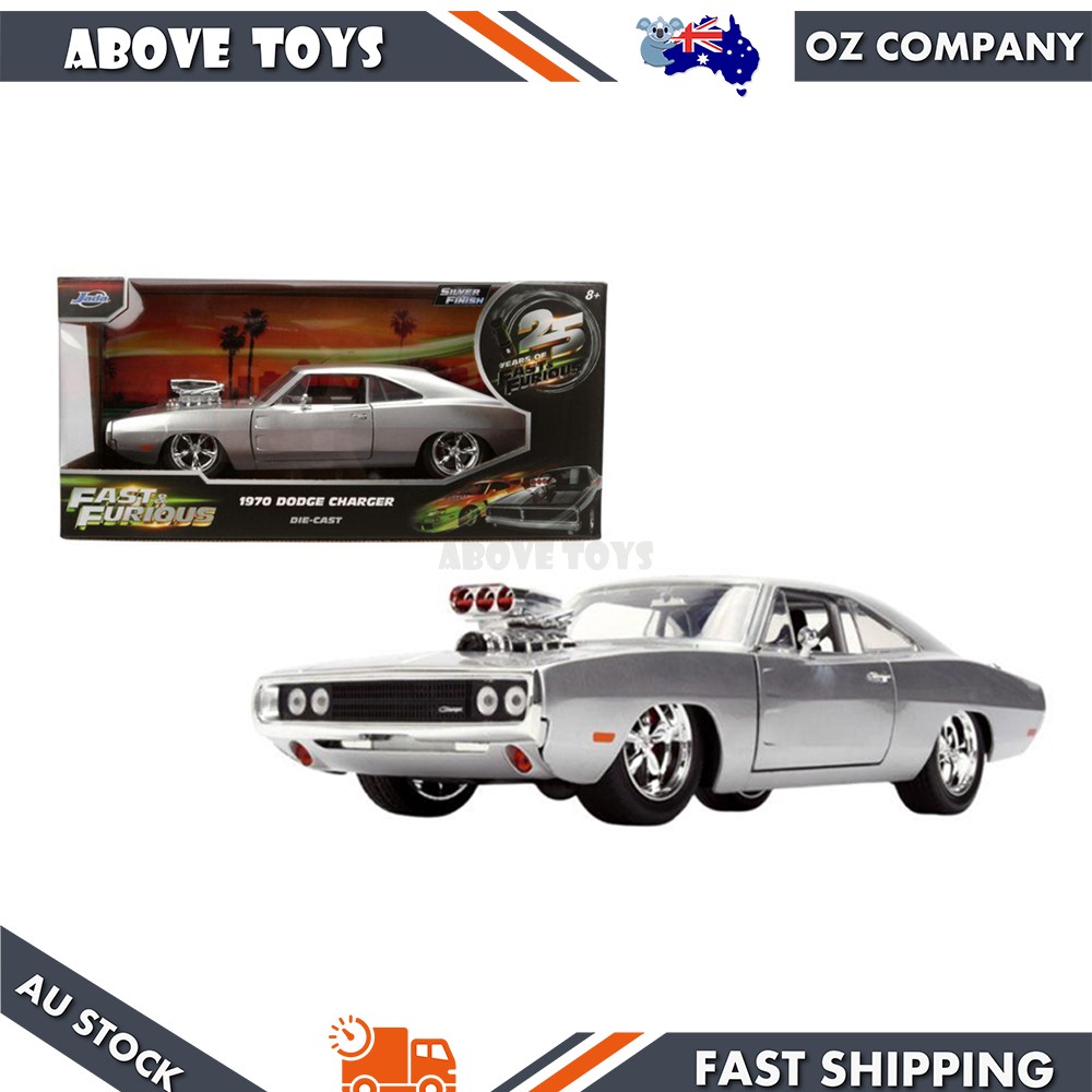 Jada 1:24 Fast & Furious Dom's 1970 Dodge Charger 25th Anniversary