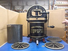 ENTERPRISE  8 QT SAUSAGE STUFFER LARD WINE PRESS