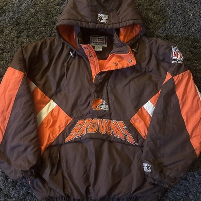 Vintage Cleveland Browns Jacket Mens XXL Coat Football Starter Pro