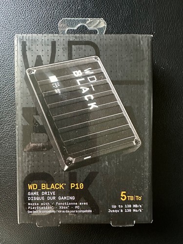 WD 5TB Portable External Hard Drive USB 3.0 for PS4, PS5, Xbox, Windows & macOS - 第 1/5 張圖片