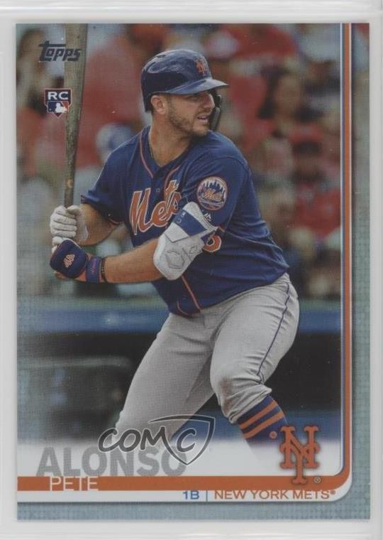 2019 Topps Rainbow Foil Pete Alonso #475 0o84