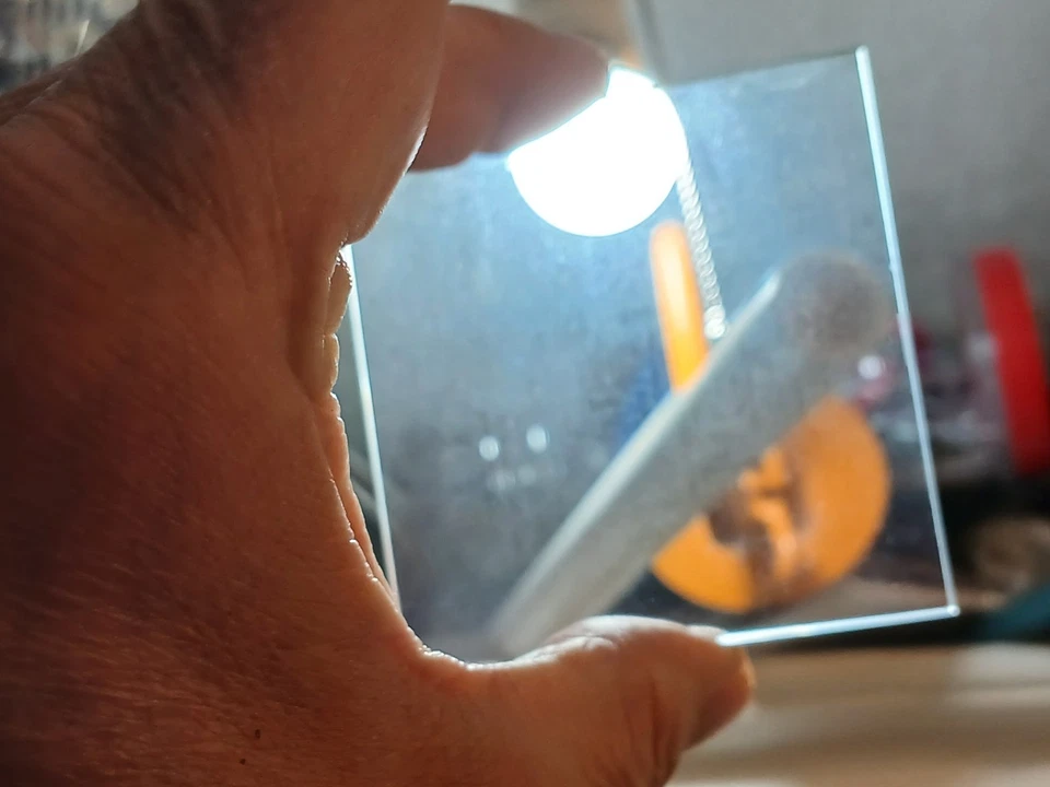 Durst GLASS Infra Red Heat Filter 70x70mm NEW OLD STOCK - Image 3 of 4