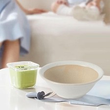 Rice Paste Grinding Bowl Cooking Tools Manual Mortar 4.13 Inchx4.13 inch