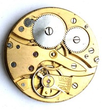 VINTAGE 40 SWISS SPOCKET WATCH CYLINDER ESCAPEMENT MOVEMENT BALANCE FINE READ 