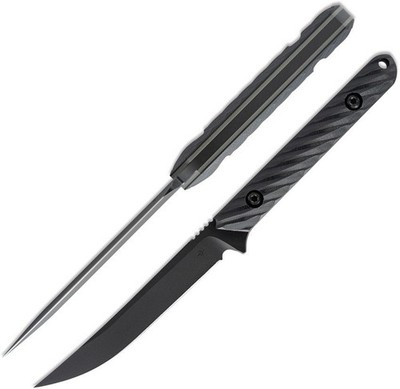 Toor Vespen Socom 4.3'' CPM-M4 Black Sculptured G10 Fixed Knife 33891
