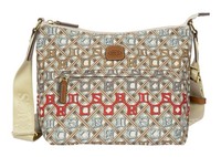 Bric's X-Bag Shoulderbag UmhäNgetasche Schultertasche Tasche Macramè Beige Braun