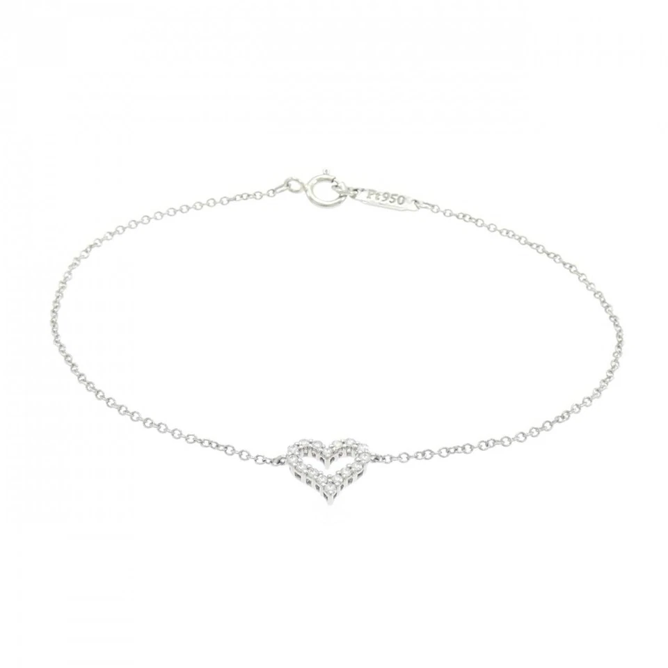 Auténtica pulsera corazón Tiffany #260-007-566-0154 Foto 3 de 4