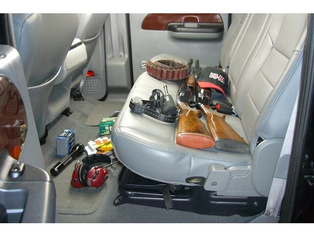 Ящик для хранения под сиденьем для 03–16 Ford F350 Super Duty F250 F450 F550 FZ66C2 - Изображение 4 из 4