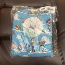 Little Sleepies DISNEY TOY STORY Pals Adventures Blue Standard Crib Sheet NEW