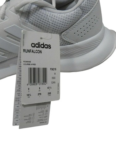 adidas Runfalcon Women's Running Shoe, Footwear White/Footwear White - 10.5 US - Picture 6 of 6