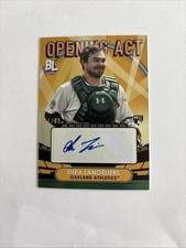2023 Topps Big League Opening Act Autographs Gold Shea Langeliers 41/50
