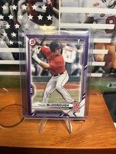 2021 Bowman 1st Tyler McDonough Red Sox Purple /250 BD-3