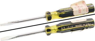 Orig. & Unused Stanley ''100 Plus'' Screwdriver, No. 1010- Orig. Tag- mjdtoolparts