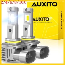 H10 LED Fog Driving Light Bulbs Kit 9145 9140 White Super Bright 40W 2/4/6/10X