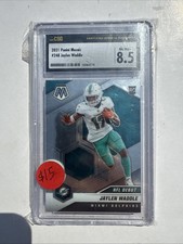 2021 Panini Mosaic 248 Jaylen Waddle NFL Debut RC CSG 8.5 NM/Mint+