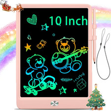 VAMOUT LCD Writing Tablet, 10 Inch Colorful Electronics Drawing Pads, Erasable R