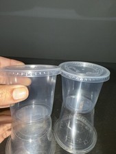 Tissue Culture Vessels, cups and lids polypropylene,Autoclavable 5.5 oz 50 sets